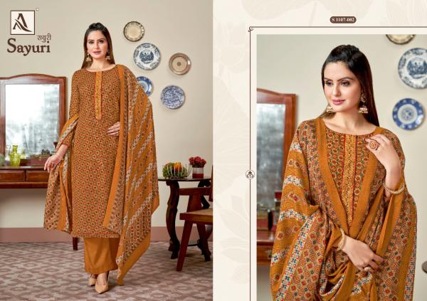 Alok Sayuri Pure Pashmina Designer Dress Material Collection 